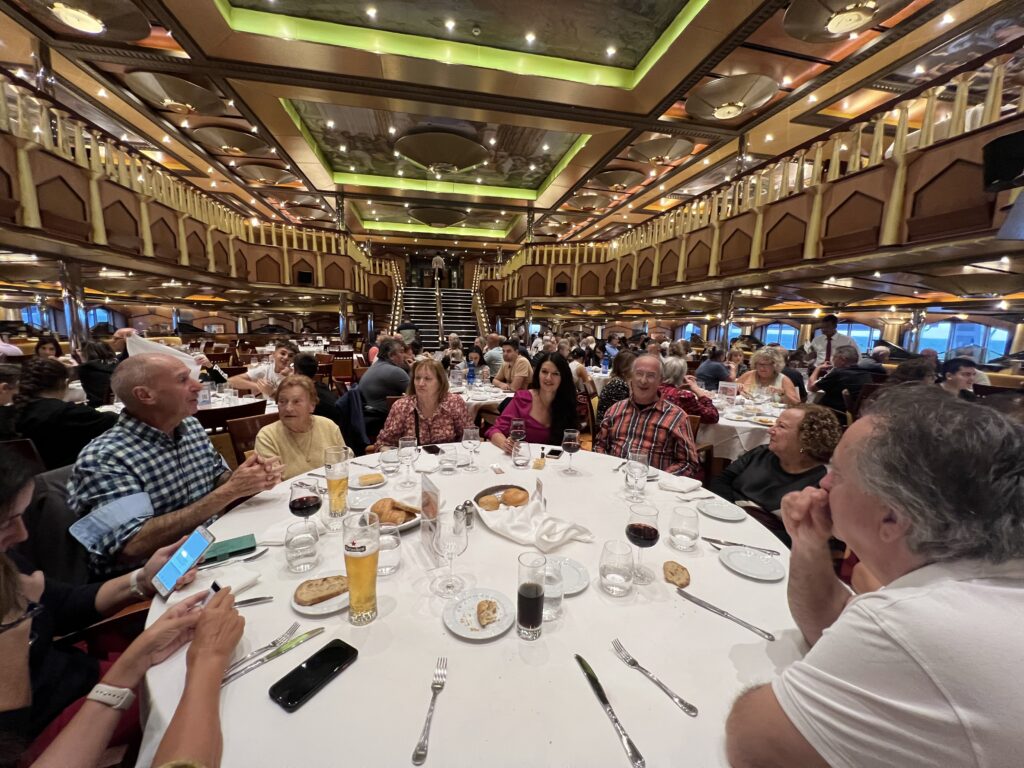 crucero literario cena 2023