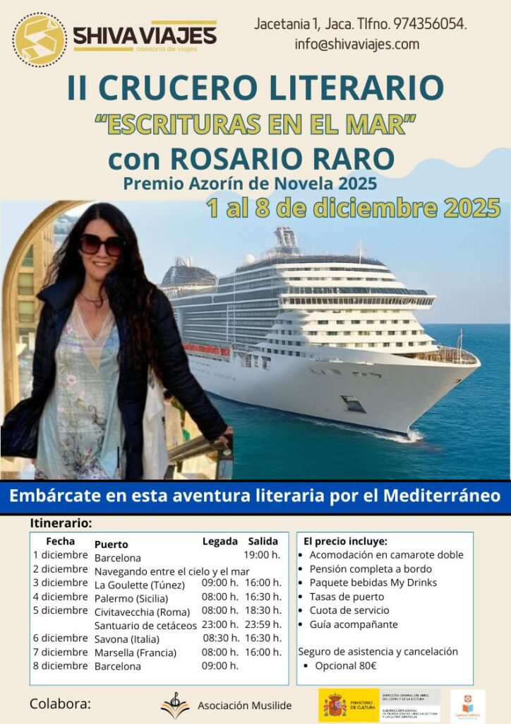 Crucero literario Rosario Raro